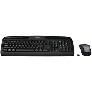 Logitech MK335 Wireless Keyboard and Mouse Combo - Black/Silver