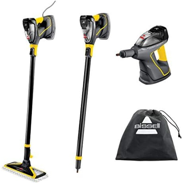 BISSELL Power Steamer Heavy Duty 3-in-1 Steam Mop and Handheld SteamShot
