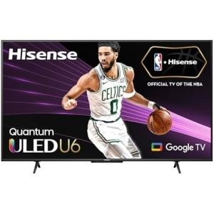Hisense 55U68K- 55" Smart 4K ULED Google TV with Quantum Dot Technology