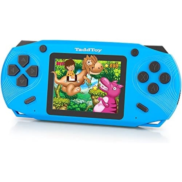TaddToy 16 Bit Handheld Game Console for Kids Adults, 3.0'' Large Screen